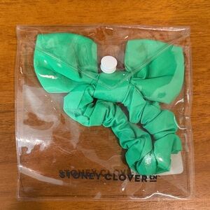 Stoney Clover Lane Green Hair Bow and Scrunchie Set